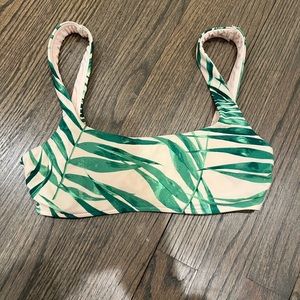 Small Aerie Tropical Swim Top